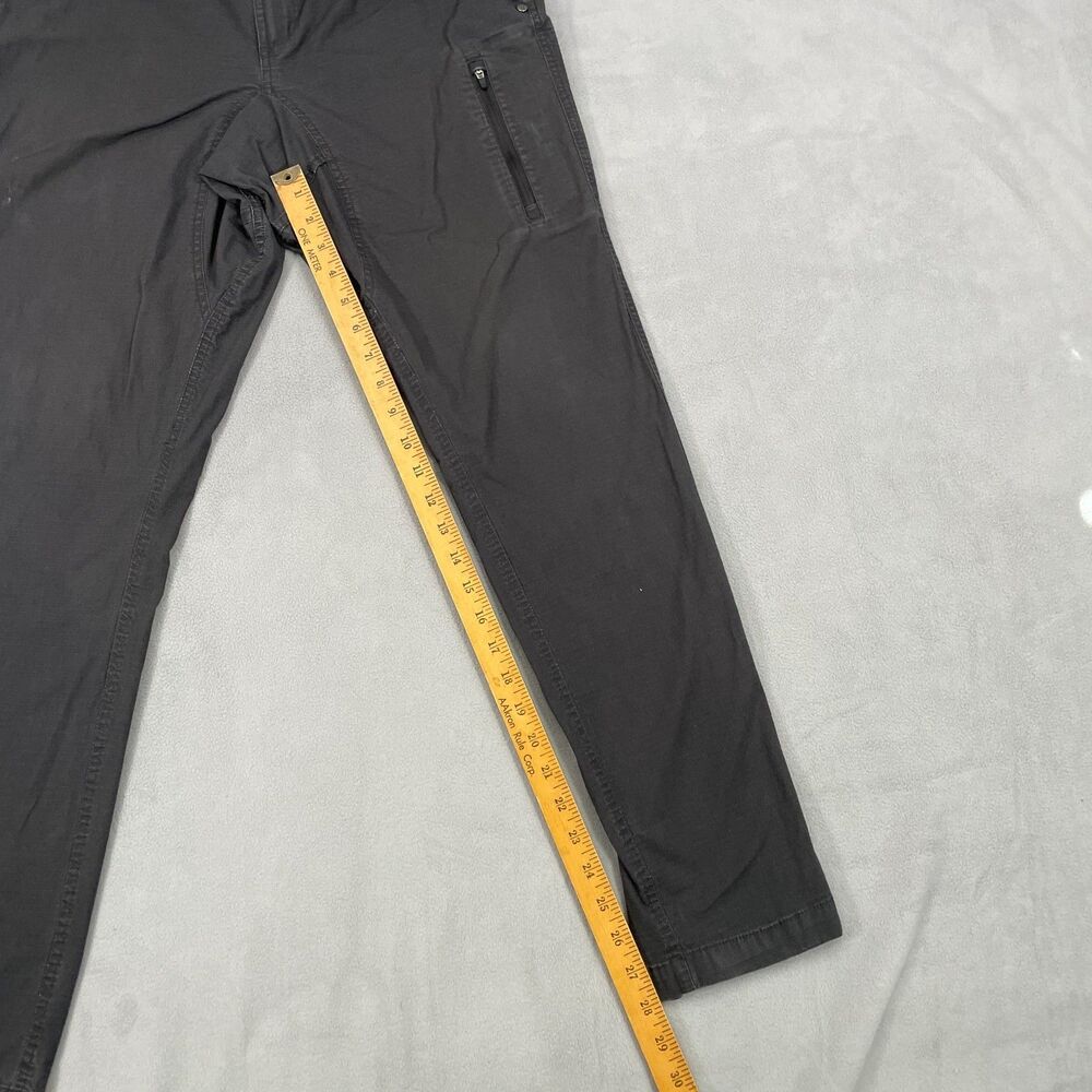 Vuori Ripstop Climber Pants Mens Size Large Gray Stretch Cotton Blend V412 - Picture 6 of 15